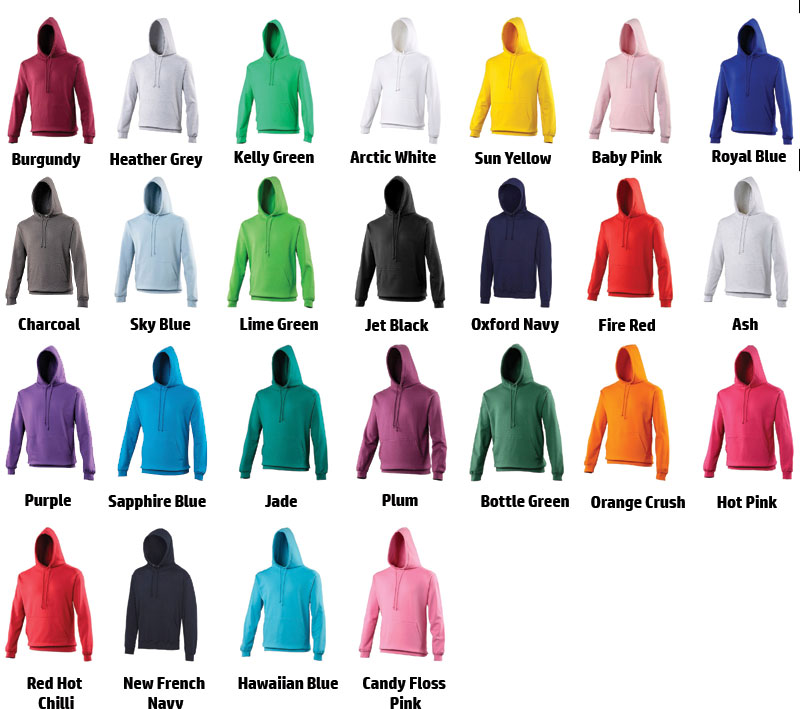 Verzoenen Goedaardig Boodschapper Hoodie bedrukken met teksten of logo's