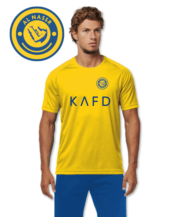 Ronaldo - Al Nassr - Geel