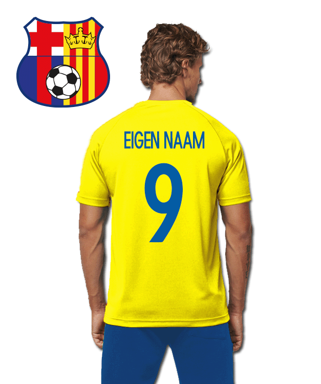 Eigen Naam - Barcelona - Neongeel