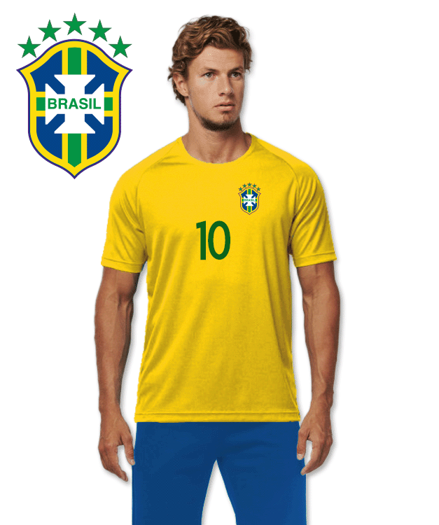 Neymar Jr - Brazilië -  Geel