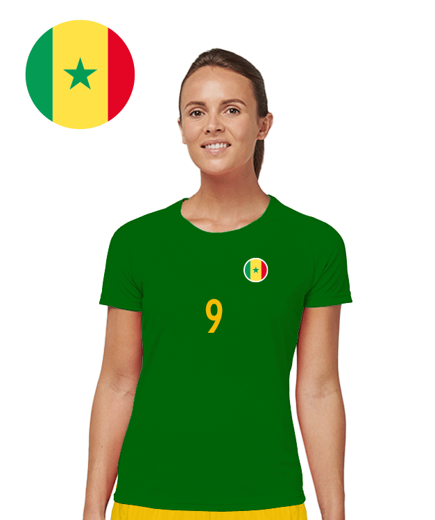Eigen Naam - Senegal - Kelly Green   