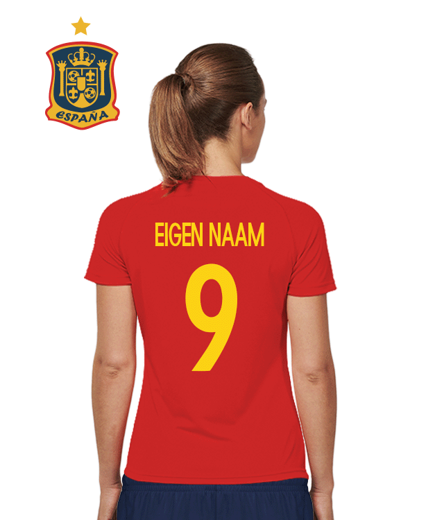 Eigen Naam - Spanje - Rood 