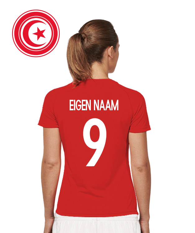 Eigen Naam - Tunesië - Rood  