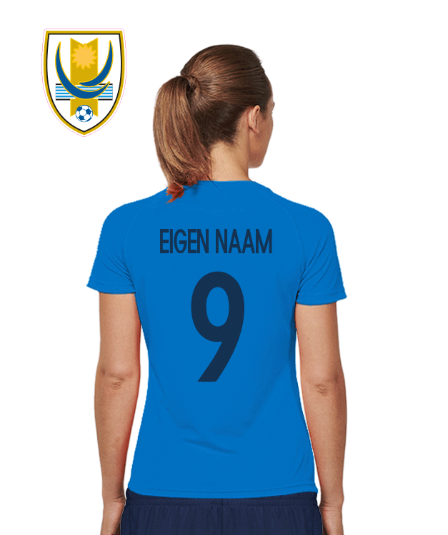 Eigen Naam - Uruguay - Aqua Blue