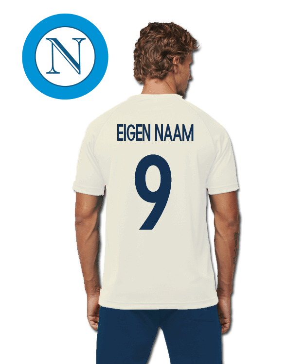 Eigen Naam - Napoli - Wit