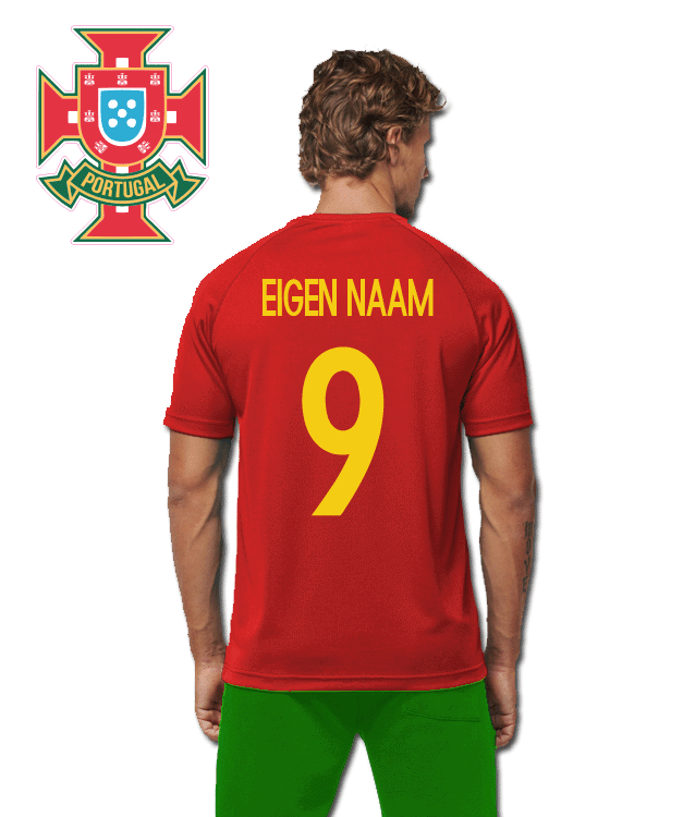 Eigen Naam - Portugal - Rood