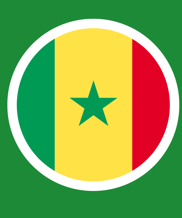 Eigen Naam - Senegal - Kelly Green   