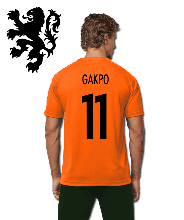 Gakpo - Nederland - Neonoranje