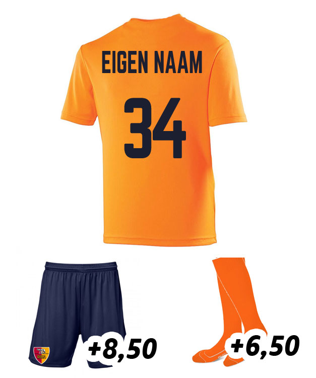 Eigen Naam - Roma - Neon Oranje