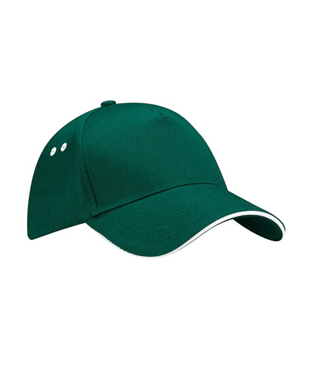 Bottle Green | White