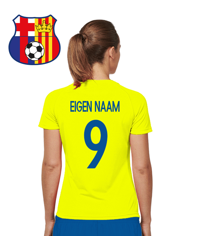 Eigen Naam - Barcelona - Neongeel