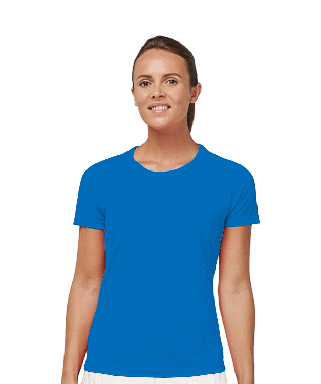 Eigen Naam - Aqua Blue | Wit