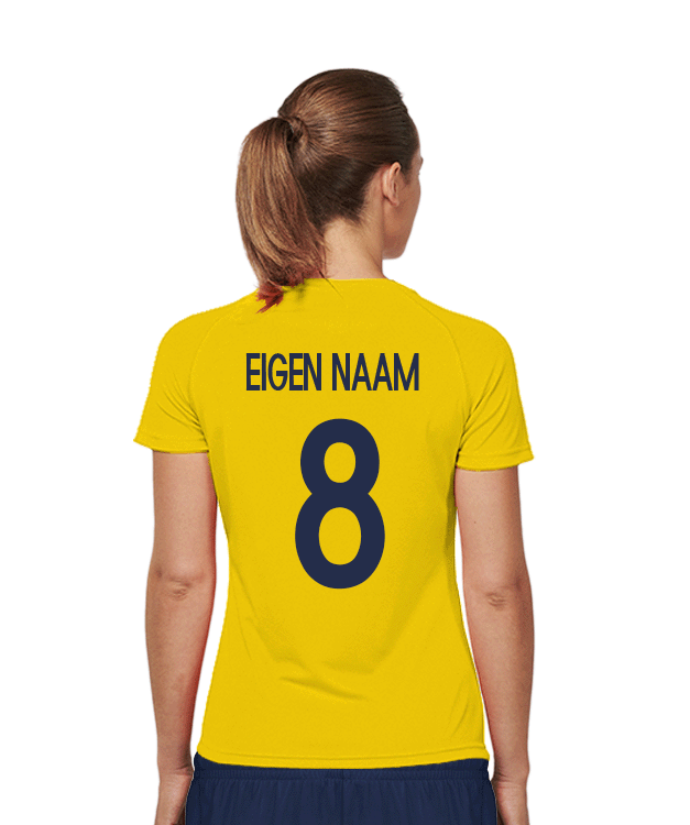 Eigen Naam - Geel | Navy