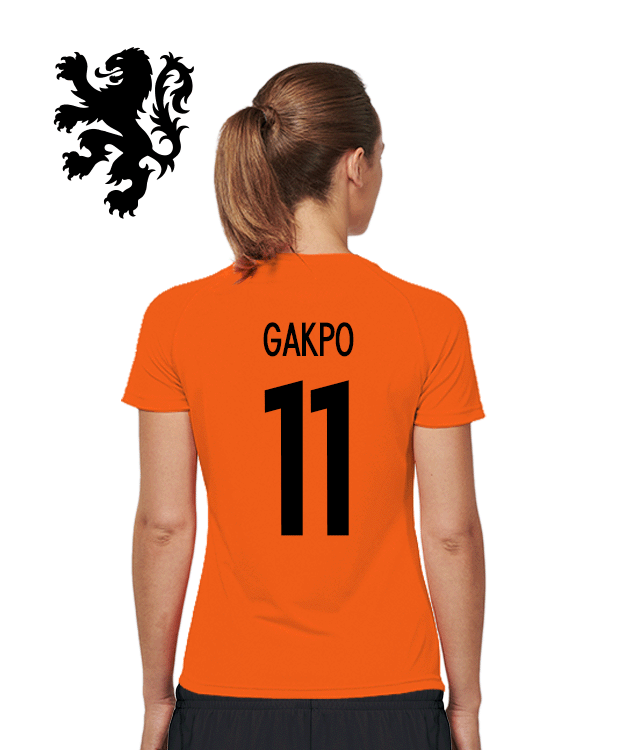 Gakpo - Nederland - Neonoranje   