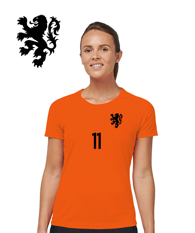 Gakpo - Nederland - Neonoranje   