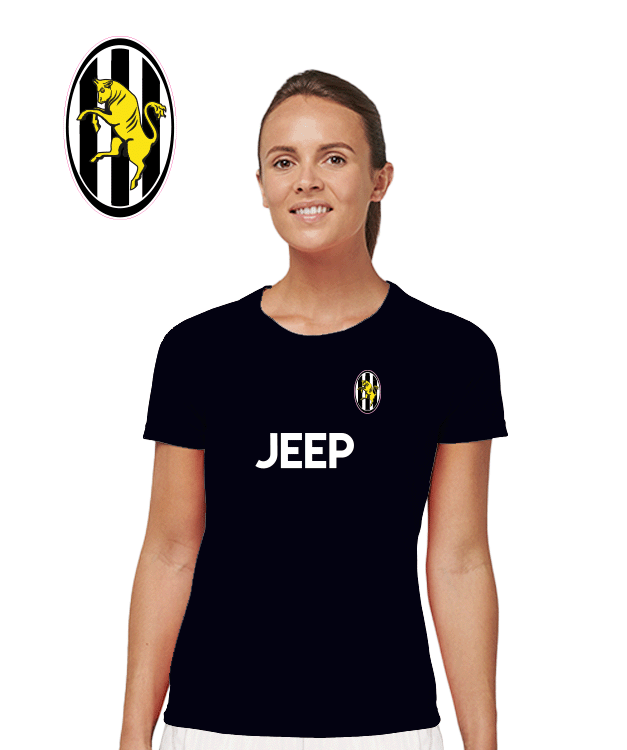 Eigen Naam - Juventus - Zwart 