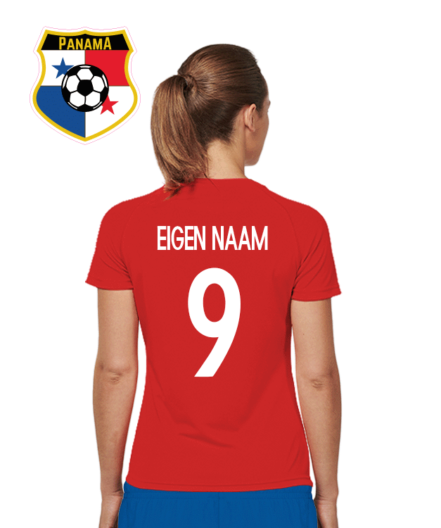 Eigen Naam - Panama - Rood 