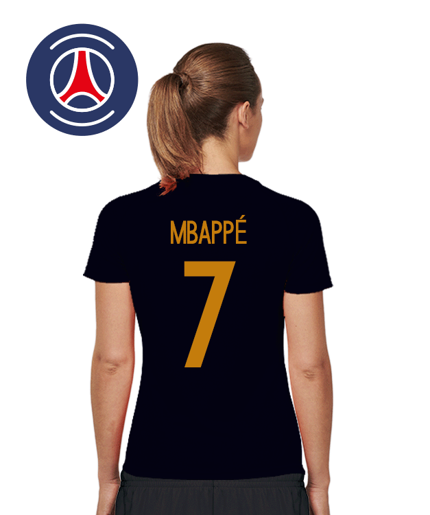 Mbappé - Paris - Zwart