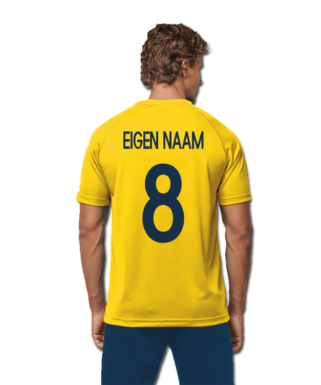 Eigen Naam - Geel | Navy