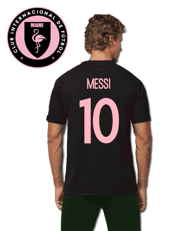 Messi - Inter Miami - Zwart