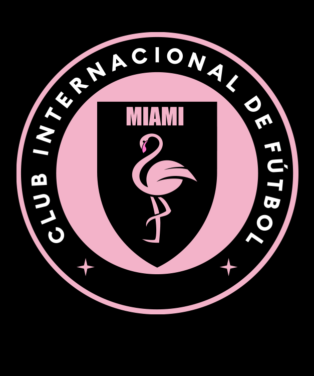 Eigen Naam - Inter Miami - Zwart