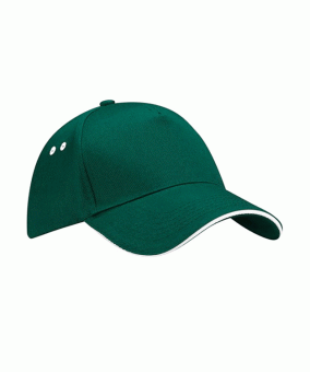 Bottle Green | White