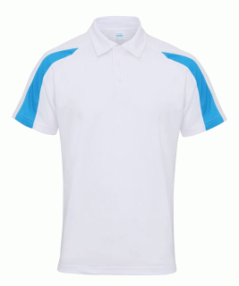 Arctic White | Sapphire Blue