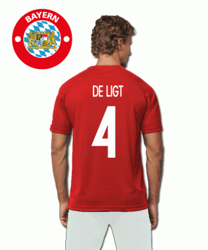 De Ligt - Bayern - Rood 