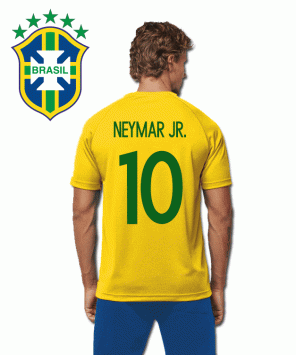 Neymar Jr - Brazilië -  Geel