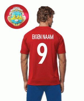 Eigen Naam - Costa Rica - Rood