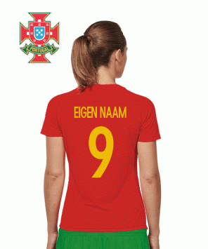 Eigen Naam - Portugal - Rood 