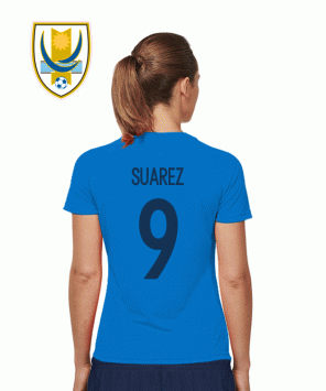Suarez - Uruguay - Aqua Blue
