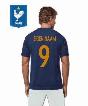 Eigen Naam - Frankrijk - Navy