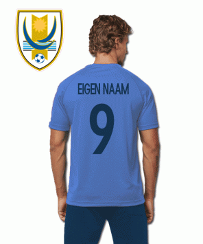 Eigen Naam - Uruguay - Aqua Blue