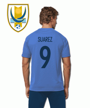 Suarez - Uruguay - Aqua Blue