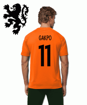 Gakpo - Nederland - Neonoranje