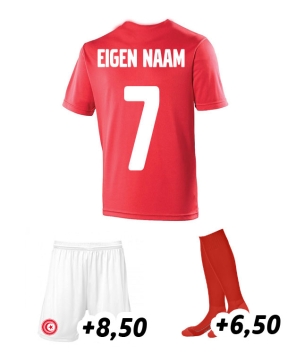 Eigen Naam - Tunesie - Rood
