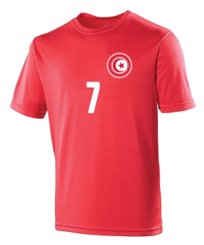 Eigen Naam - Tunesie - Rood