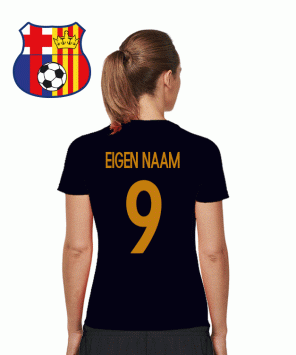 Eigen Naam - Barcelona - Zwart