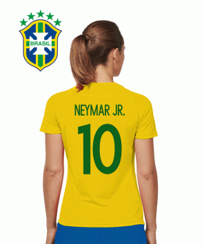 Neymar Jr - Brazilië - Geel