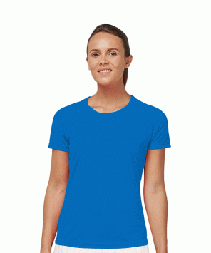 Eigen Naam - Aqua Blue | Wit