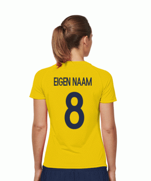 Eigen Naam - Geel | Navy
