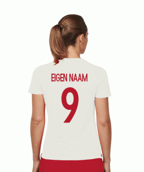 Eigen Naam - Wit | Rood