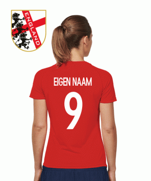 Eigen Naam - Engeland - Rood