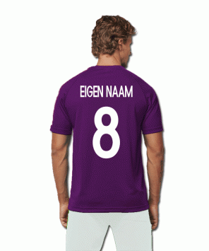 Eigen Naam - Paars | Wit