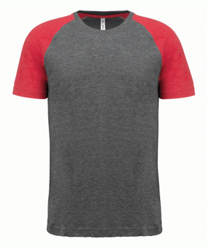 Grey Heather | Sporty Red Heather